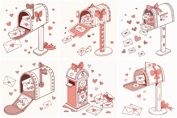 Download Nostalgic Valentine's Day Mailbox - Nostalgic valentine Collection